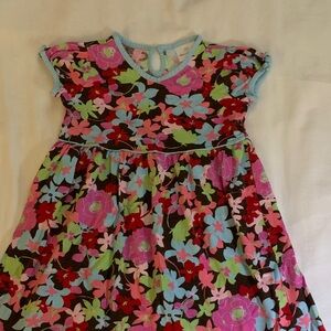 Floral Kids Dress - Multicolor